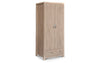 Hamilton 2 Door Combination Wardrobe